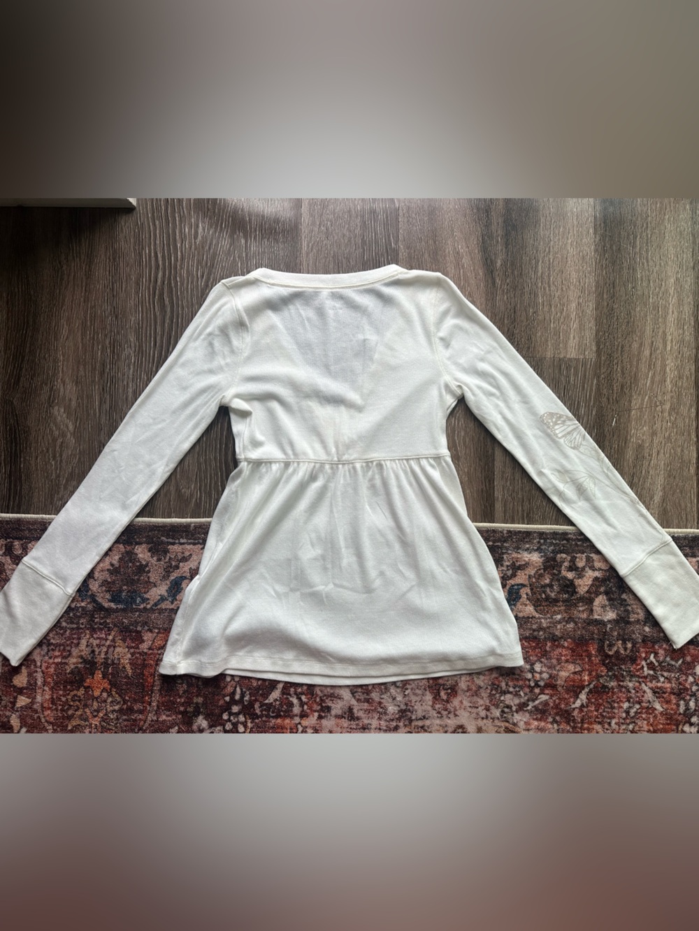 Hollister - Long Sleeve Babydoll Top - Picture 4 of 6